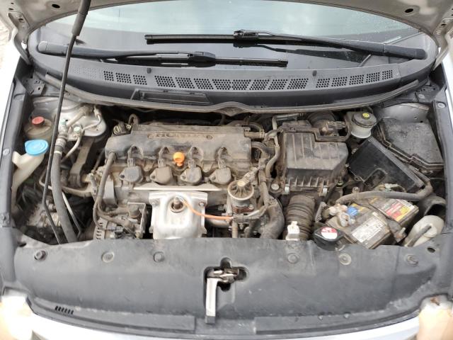 19XFA1F69AE074048 - 2010 HONDA CIVIC LX-S ვერცხლისფერი ფოტო 11