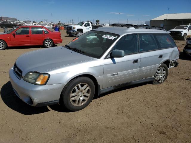 4S3BH675147626899 - 2004 SUBARU LEGACY OUTBACK AWP 银色 照片 1