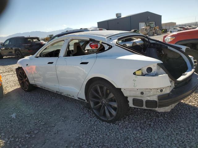 5YJSA1DP1DFP09885 - 2013 TESLA MODEL S Սպիտակ լուսանկար 2