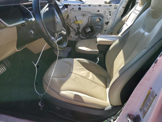 5YJSA1DP1DFP09885 - 2013 TESLA MODEL S Սպիտակ լուսանկար 7