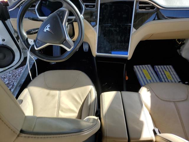 5YJSA1DP1DFP09885 - 2013 TESLA MODEL S Սպիտակ լուսանկար 8