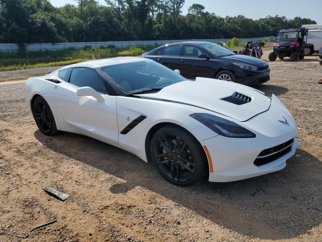 1G1YB2D71J5103523 - 2018 CHEVROLET CORVETTE STINGRAY 1LT WHITE photo 4