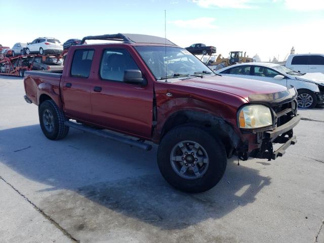 1N6ED27T74C443978 - 2004 NISSAN FRONTIER CREW CAB XE V6 RED photo 4