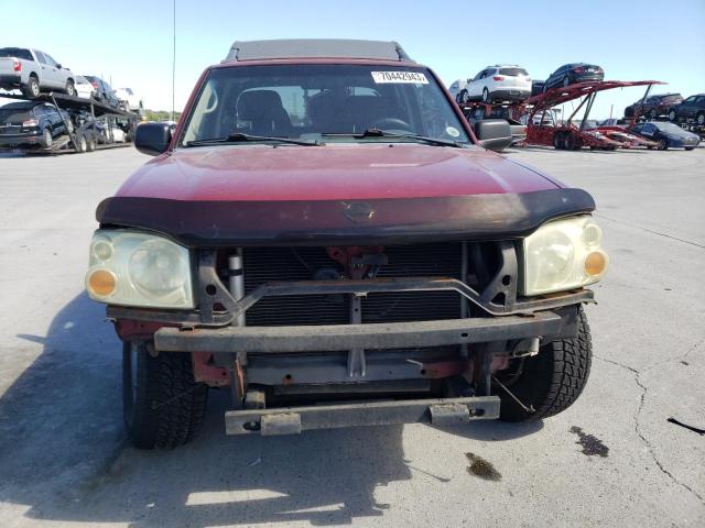 1N6ED27T74C443978 - 2004 NISSAN FRONTIER CREW CAB XE V6 RED photo 5