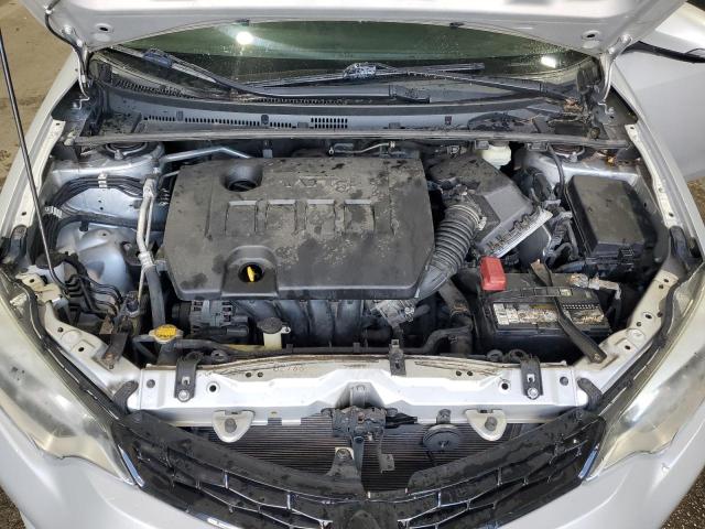 2T1BURHE3GC702086 - 2016 TOYOTA COROLLA L SILVER photo 11