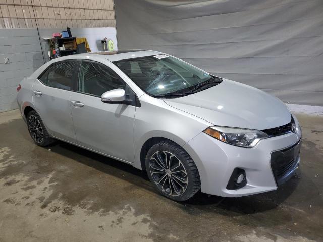 2T1BURHE3GC702086 - 2016 TOYOTA COROLLA L SILVER photo 4