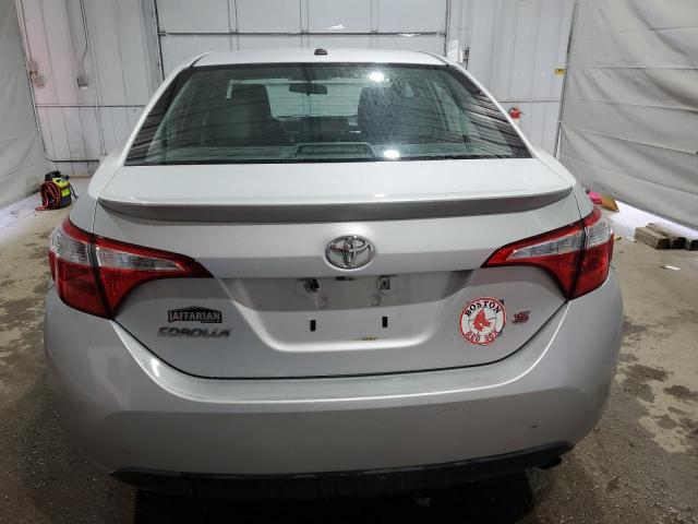 2T1BURHE3GC702086 - 2016 TOYOTA COROLLA L SILVER photo 6