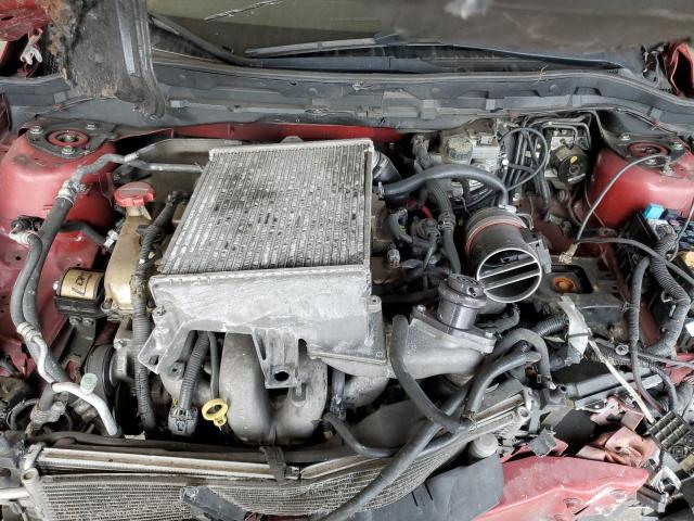 JM1BL1L32C1542257 - 2012 MAZDA SPEED 3 მუქწითელი ფოტო 11