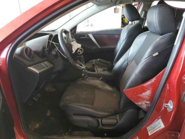 JM1BL1L32C1542257 - 2012 MAZDA SPEED 3 მუქწითელი ფოტო 7