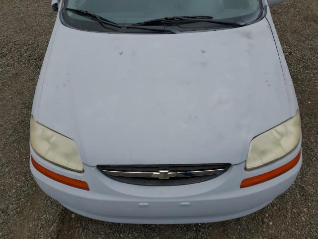 KL1TD66658B112736 - 2008 CHEVROLET AVEO BASE Szary zdjęcie 12