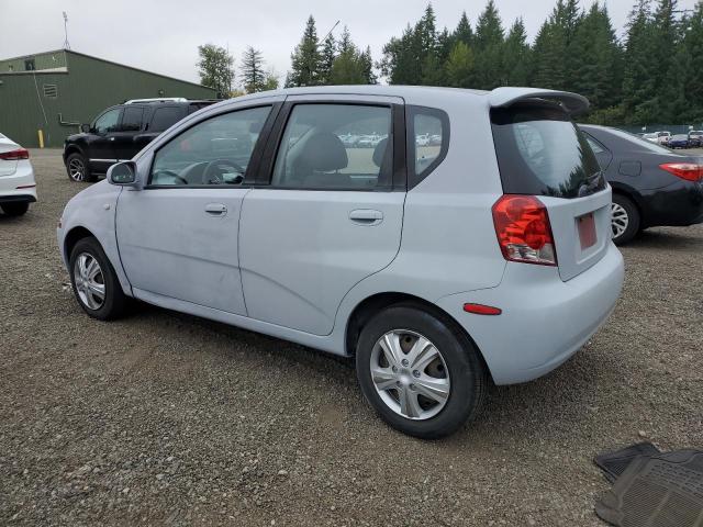 KL1TD66658B112736 - 2008 CHEVROLET AVEO BASE Szary zdjęcie 2