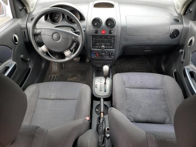 KL1TD66658B112736 - 2008 CHEVROLET AVEO BASE Szary zdjęcie 8