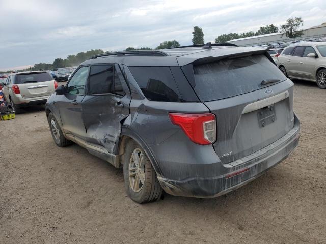 1FMSK8DH9PGC41909 - 2023 FORD EXPLORER XLT 灰色 照片 2
