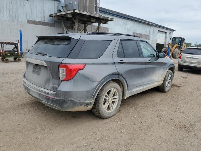 1FMSK8DH9PGC41909 - 2023 FORD EXPLORER XLT 灰色 照片 3