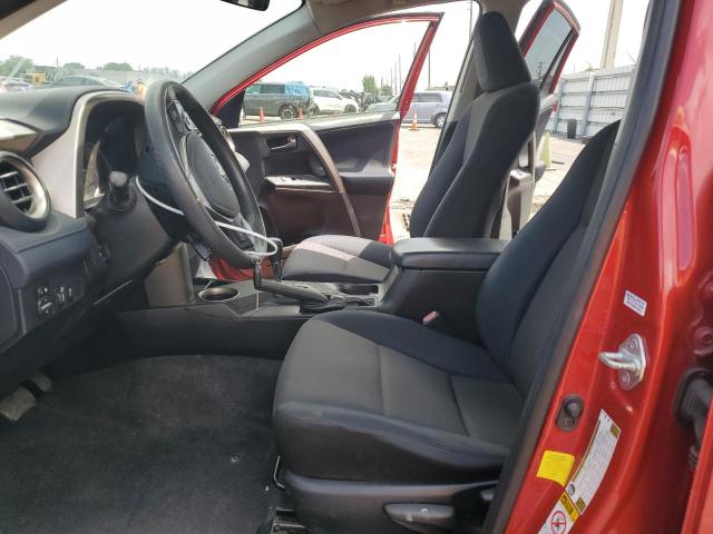 JTMZFREVXFD055541 - 2015 TOYOTA RAV4 LE RED photo 7