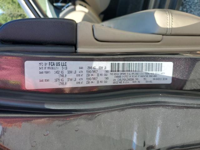 1C4RJFAG4JC405300 - 2018 JEEP GRAND CHEROKEE LAREDO ნაცრისფერი ფოტო 14