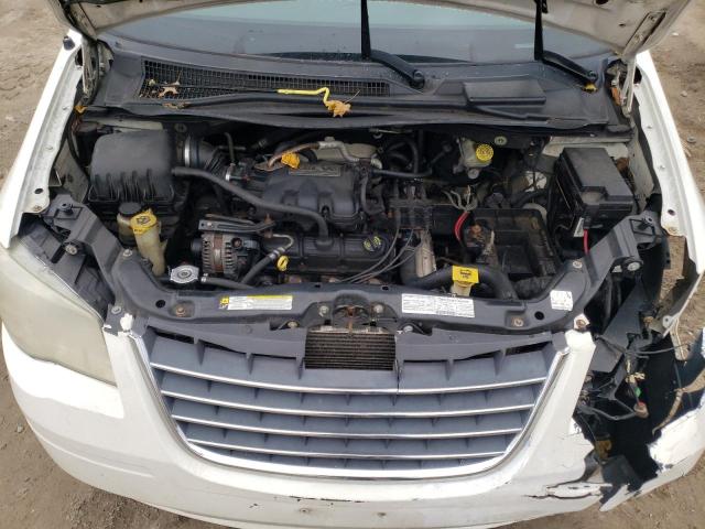 2A8HR54P38R716656 - 2008 CHRYSLER TOWN & COU TOURING თეთრი ფოტო 12