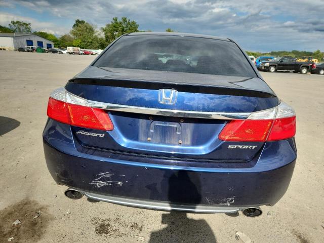 1HGCR2F59FA005820 - 2015 HONDA ACCORD SPORT BLUE photo 6