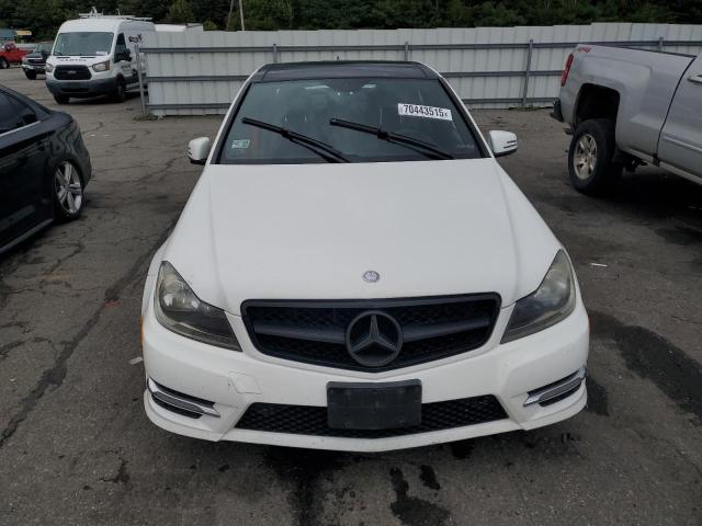 WDDGF8AB4DR278726 - 2013 MERCEDES-BENZ C 300 4MATIC WHITE photo 5