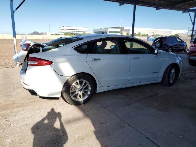 3FA6P0MU5KR272765 - 2019 FORD FUSION SEL თეთრი ფოტო 3