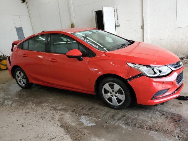 1G1BC5SM9J7149411 - 2018 CHEVROLET CRUZE LS 红色 照片 4