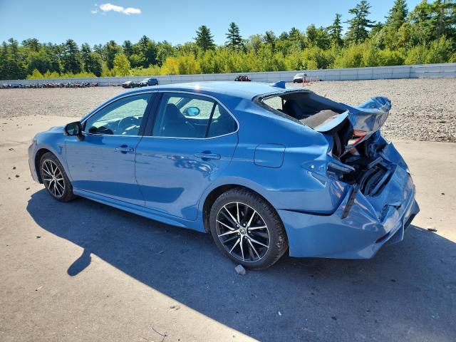 4T1T11BKXPU090755 - 2023 TOYOTA CAMRY SE NIGHT SHADE BLUE photo 2