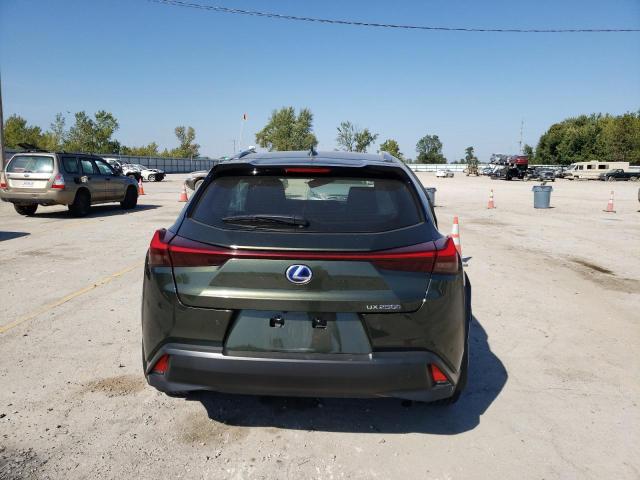 JTHU9JBH4K2007183 - 2019 LEXUS UX 250H GREEN photo 6