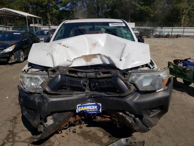 5TFNX4CN9EX037398 - 2014 TOYOTA TACOMA WHITE photo 5