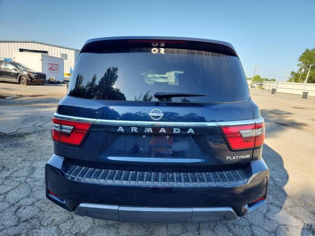 JN8AY2DA7N9391053 - 2022 NISSAN ARMADA PLATINUM 蓝色 照片 6
