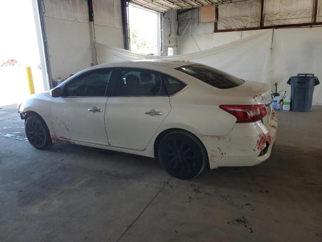 3N1AB7AP7JY271960 - 2018 NISSAN SENTRA S WHITE photo 2