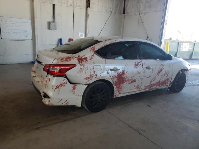 3N1AB7AP7JY271960 - 2018 NISSAN SENTRA S WHITE photo 3