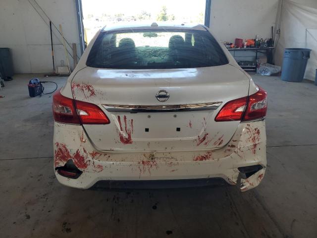 3N1AB7AP7JY271960 - 2018 NISSAN SENTRA S WHITE photo 6