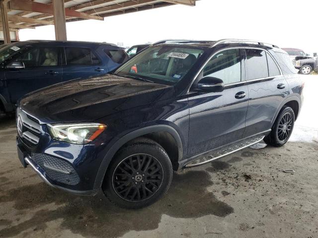 4JGFB4KB0LA007499 - 2020 MERCEDES-BENZ GLE 350 4MATIC BLUE photo 1