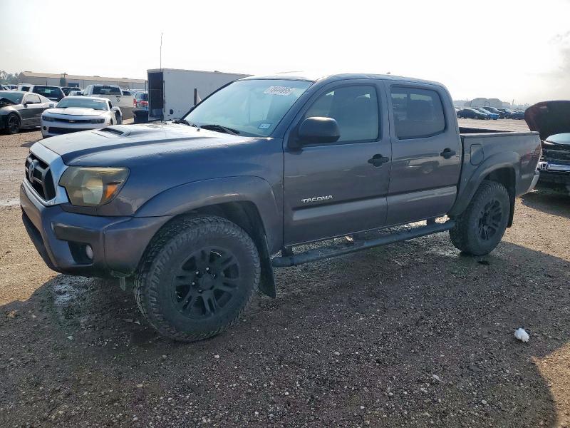 5TFJU4GN1FX070012 - 2015 TOYOTA TACOMA DOUBLE CAB PRERUNNER GRAY photo 1