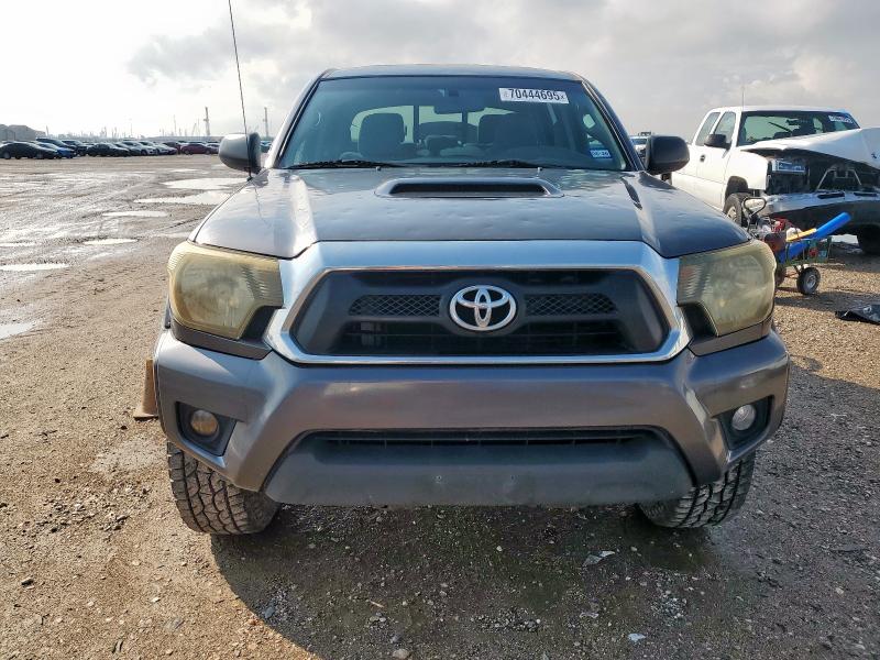 5TFJU4GN1FX070012 - 2015 TOYOTA TACOMA DOUBLE CAB PRERUNNER GRAY photo 5