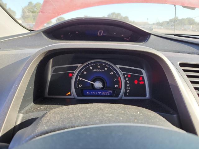 2HGFG12877H575847 - 2007 HONDA CIVIC EX RED photo 9