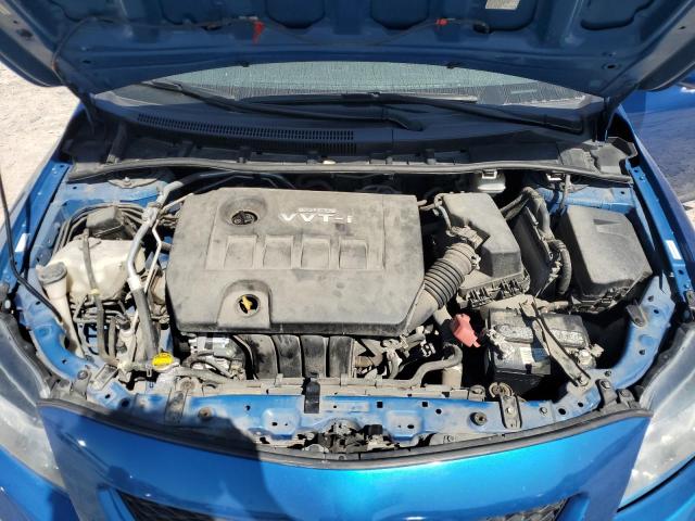 1NXBU40E79Z125028 - 2009 TOYOTA COROLLA BASE BLUE photo 11