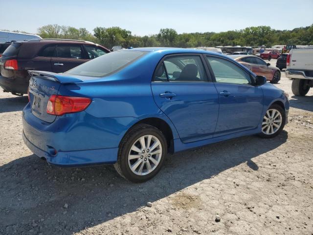 1NXBU40E79Z125028 - 2009 TOYOTA COROLLA BASE BLUE photo 3