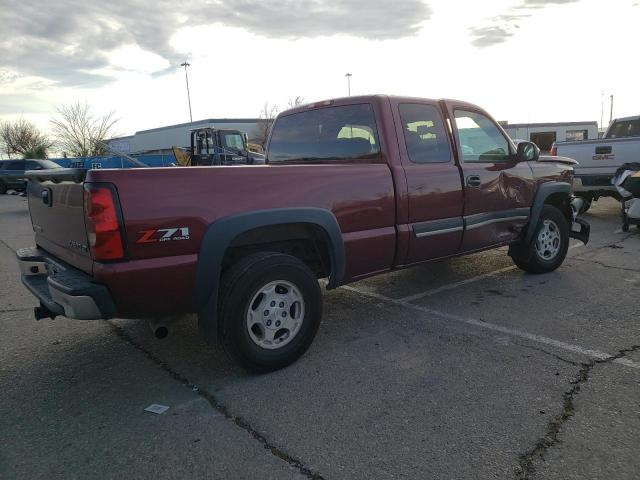 1GCEK19T34E320473 - 2004 CHEVROLET SILVERADO MAROON photo 3