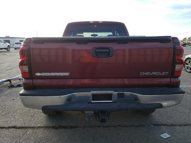 1GCEK19T34E320473 - 2004 CHEVROLET SILVERADO MAROON photo 6