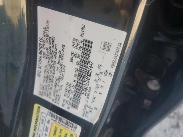 3LN6L2LU4ER801447 - 2014 LINCOLN MKZ HYBRID Czarny zdjęcie 12