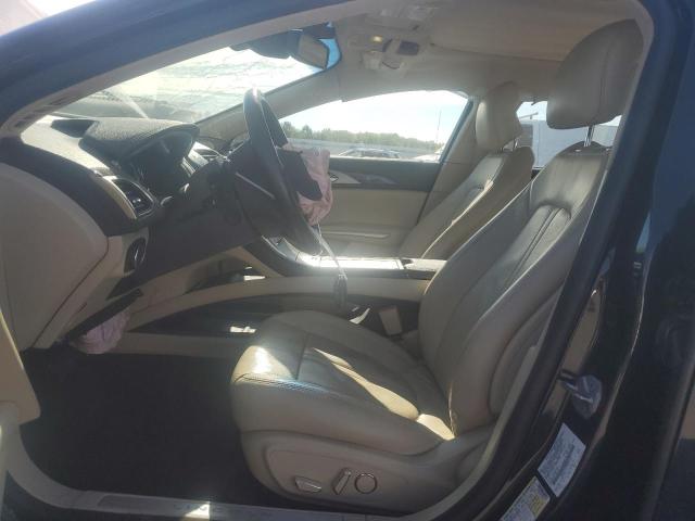 3LN6L2LU4ER801447 - 2014 LINCOLN MKZ HYBRID Czarny zdjęcie 7