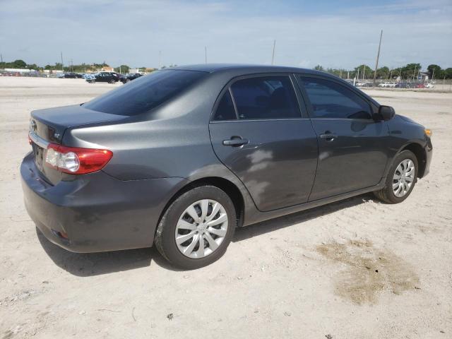 2T1BU4EE8DC123534 - 2013 TOYOTA COROLLA BASE Մոխրագույն լուսանկար 3