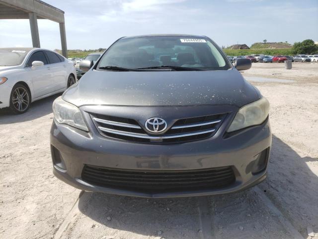2T1BU4EE8DC123534 - 2013 TOYOTA COROLLA BASE Մոխրագույն լուսանկար 5