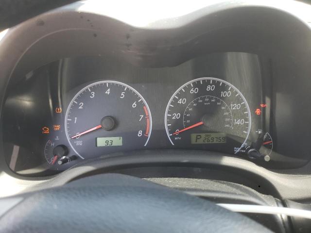 2T1BU4EE8DC123534 - 2013 TOYOTA COROLLA BASE Մոխրագույն լուսանկար 9