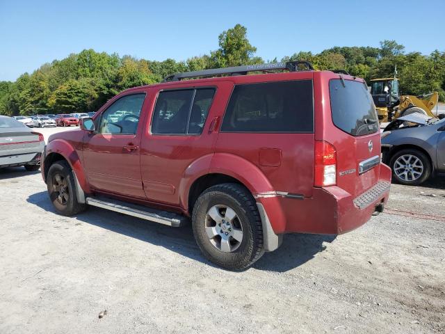 5N1AR18W95C732704 - 2005 NISSAN PATHFINDER LE 勃艮第红 照片 2