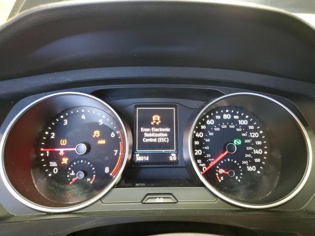 3VV0B7AX8LM057841 - 2020 VOLKSWAGEN TIGUAN S BLACK photo 9