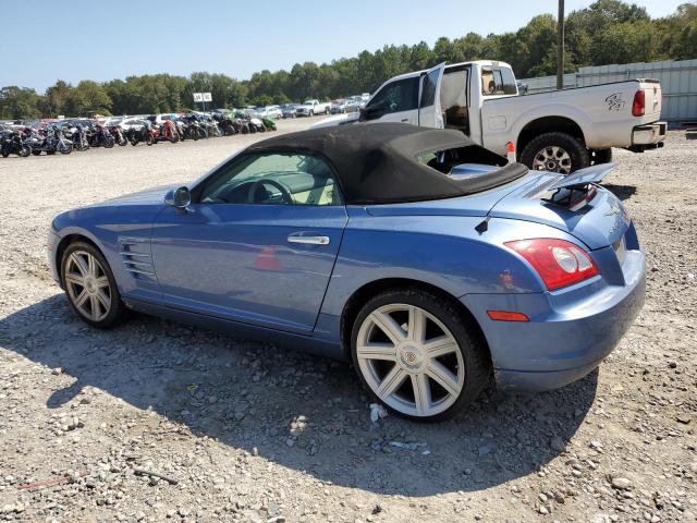 1C3AN65L05X044207 - 2005 CHRYSLER CROSSFIRE LIMITED BLUE photo 2