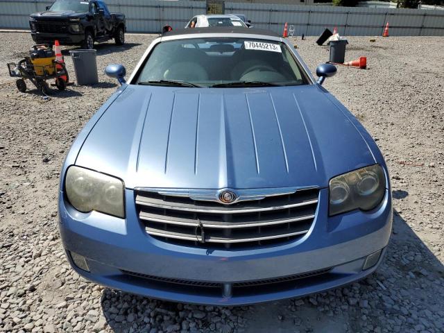 1C3AN65L05X044207 - 2005 CHRYSLER CROSSFIRE LIMITED BLUE photo 5