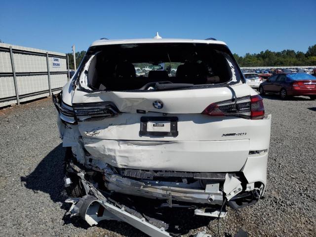 5UXCR6C08M9G82744 - 2021 BMW X5 XDRIVE40I WHITE photo 6